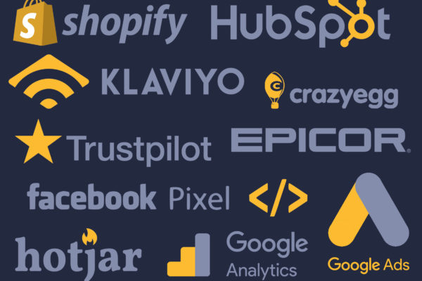 Shopify Plus, HubSpot, Klaviyo, etc